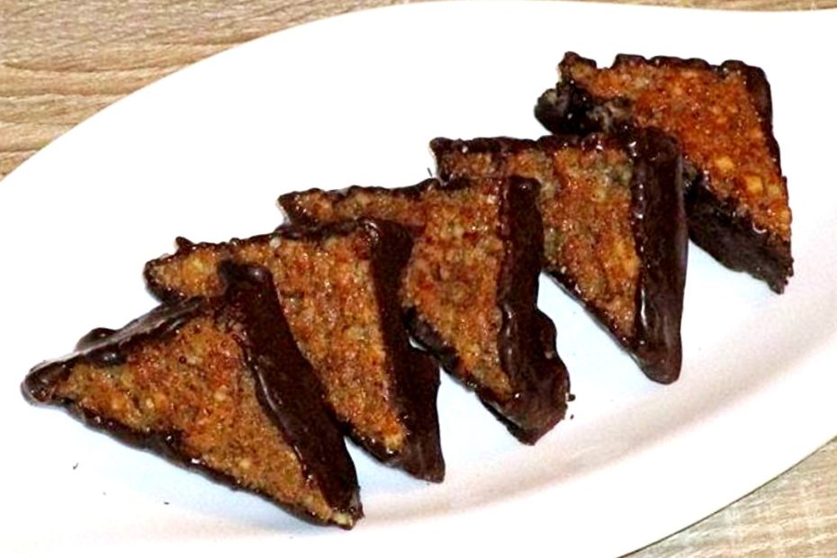 Тістечка "Горіхові кутики"