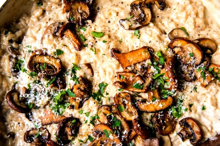 Грибне різотто