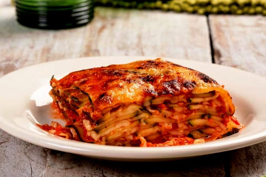 Лазанья з кабачків без пасти