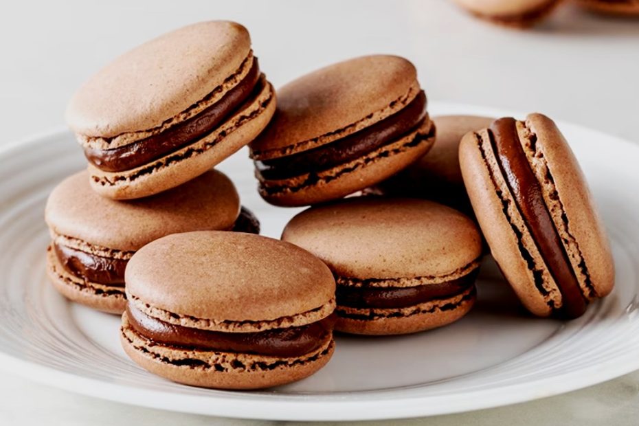 Шоколадні макаронси