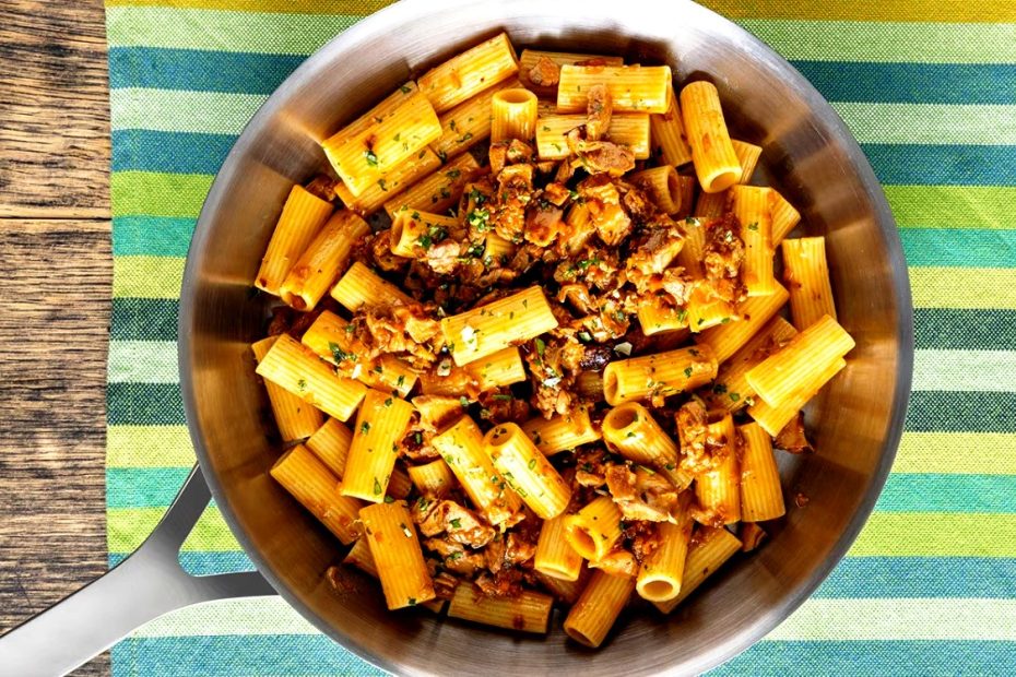 Паста з соусом оссобуко