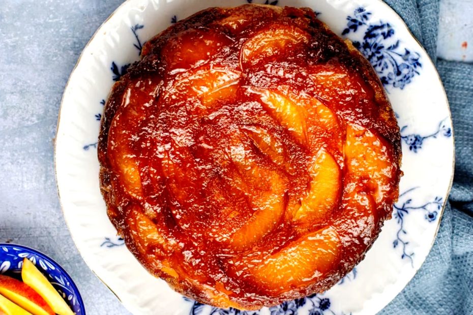 Персиковий пиріг