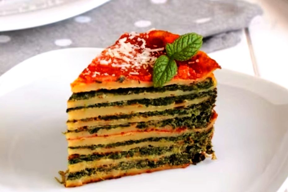 Пікантний креповий торт