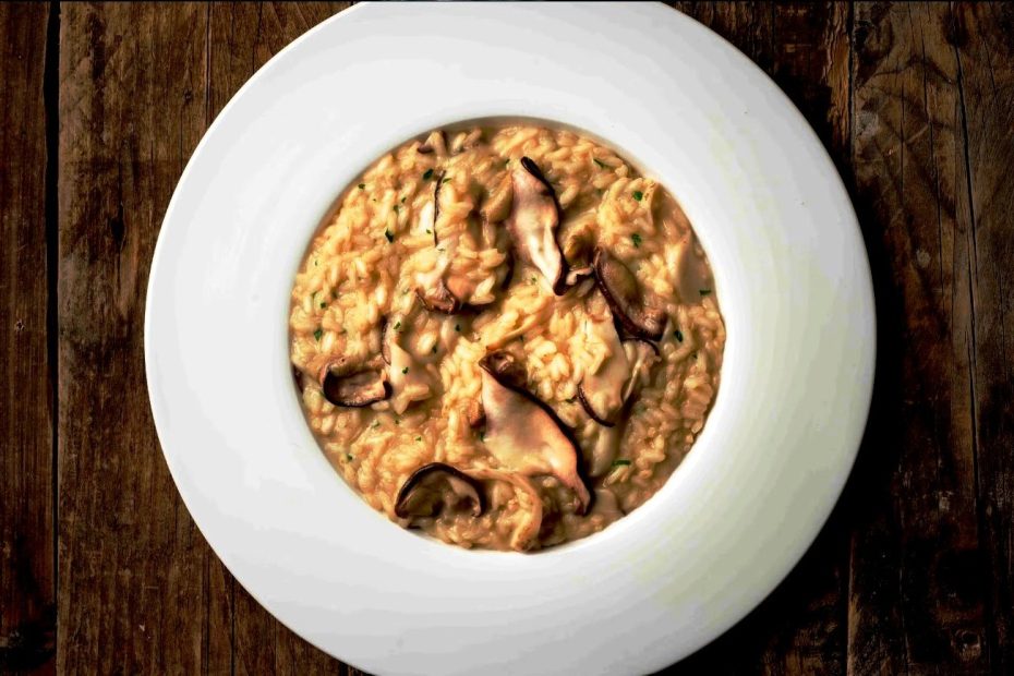 Різотто з білими грибами