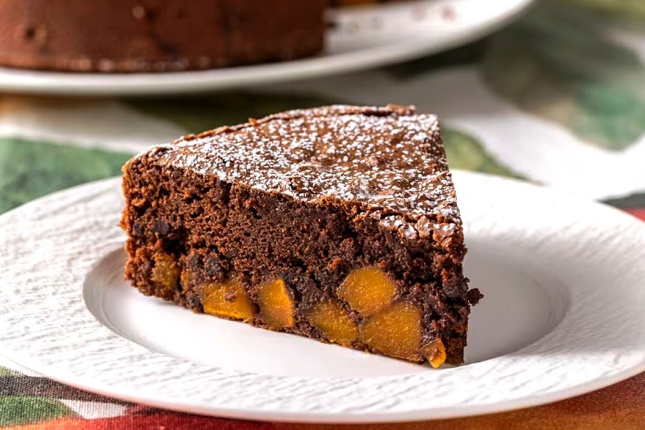 Гарбузовий шоколадний пиріг