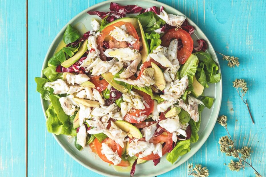 Гострий рибний салат