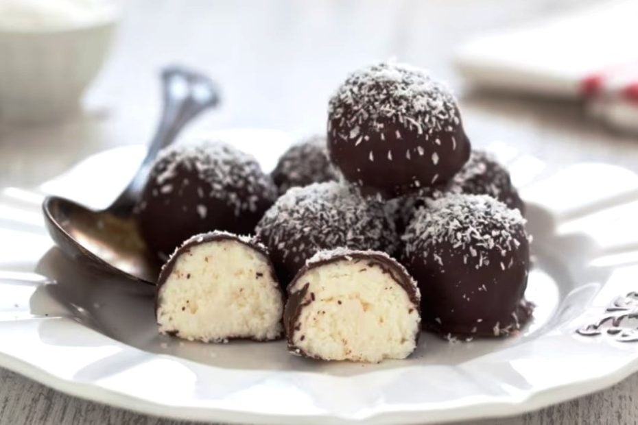 Шоколадні кокосові кульки