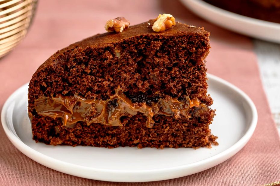 Шоколадно-горіховий торт