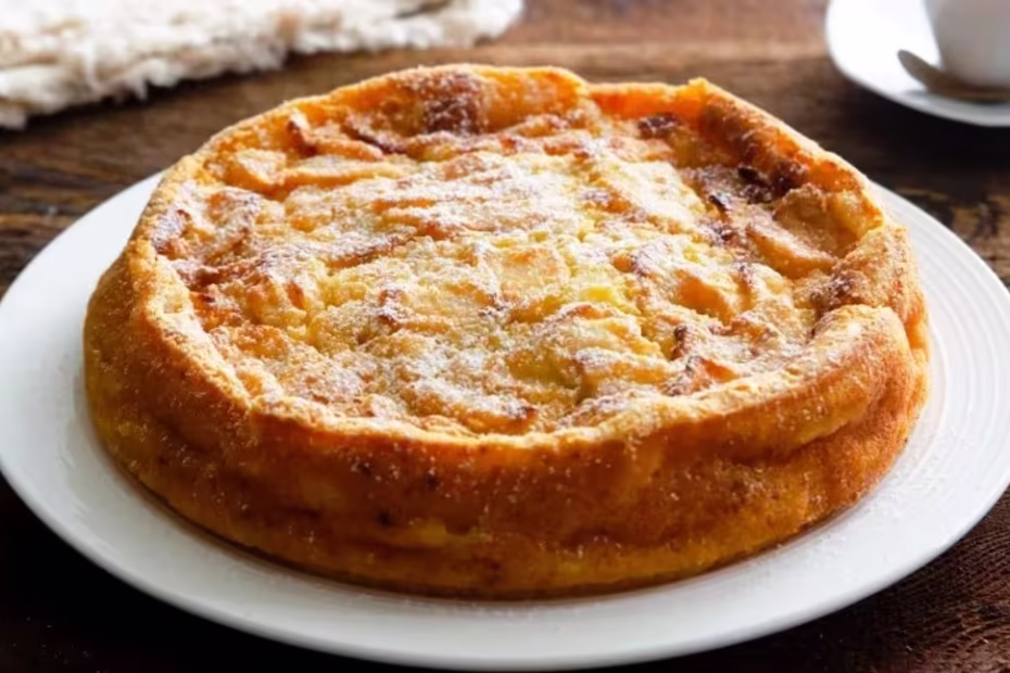 Легкий яблучний пиріг